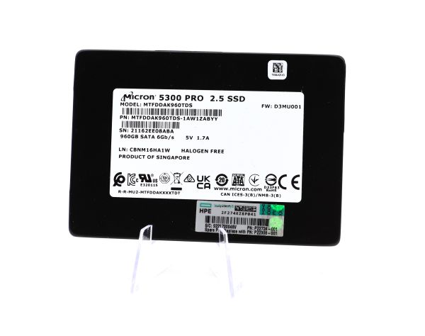 Micron 5300 PRO · 960GB Enterprise SSD